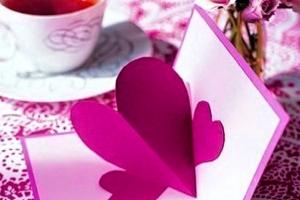 Валентинки: лучшие идеи и советы Бумажная валентинка в виде коробочки
